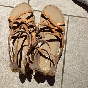 tan cat and jack shoes